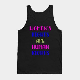 Women's Rights are Human Rights Tank Top